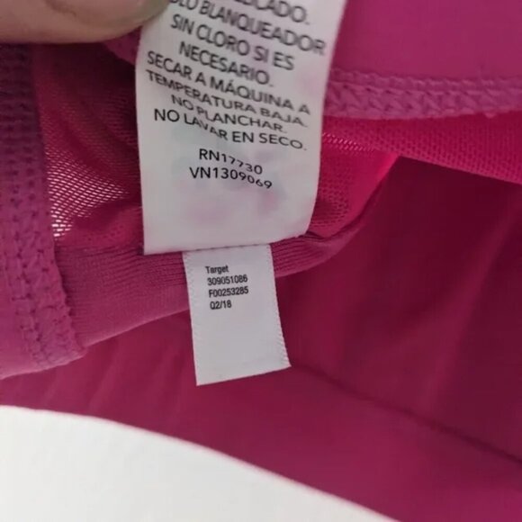 New! JoyLab by Target | Longline pink colorblock sports bra - Picture 6 of 7